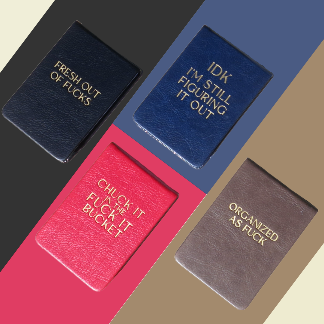 Leatherette Pocket Journal IDK I&