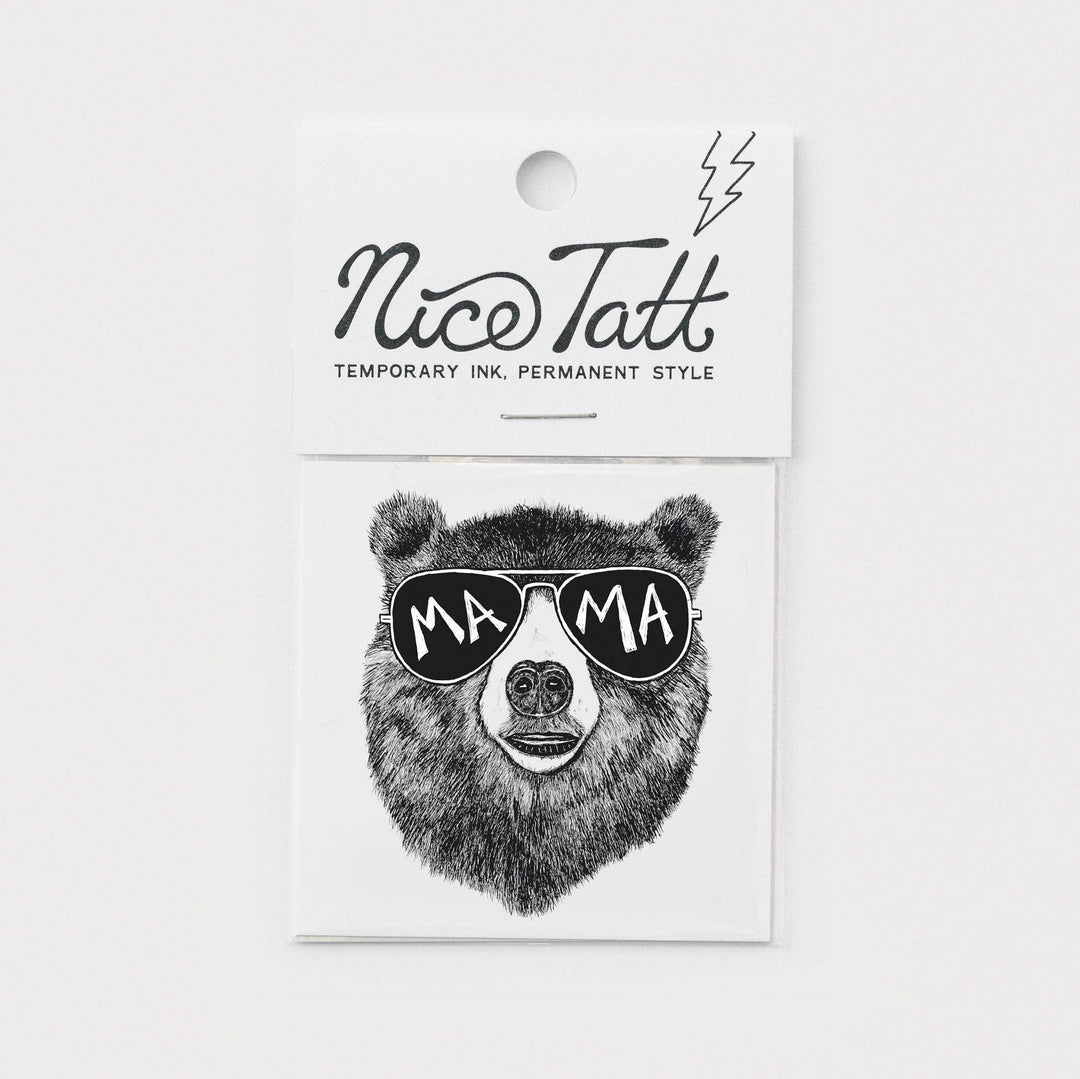 Mama Bear - Temporary Tattoo