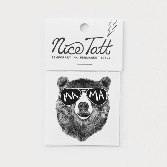 Mama Bear - Temporary Tattoo