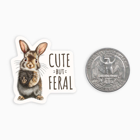 Feral - Mini Sticker