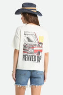 Revved Up Boxy Crew Tee