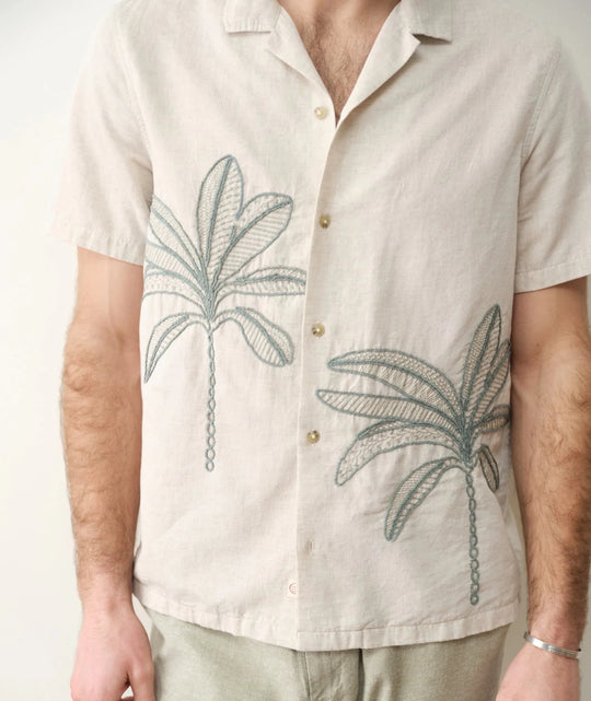 Embroidered Resort Shirt - Davidson Provision Co.