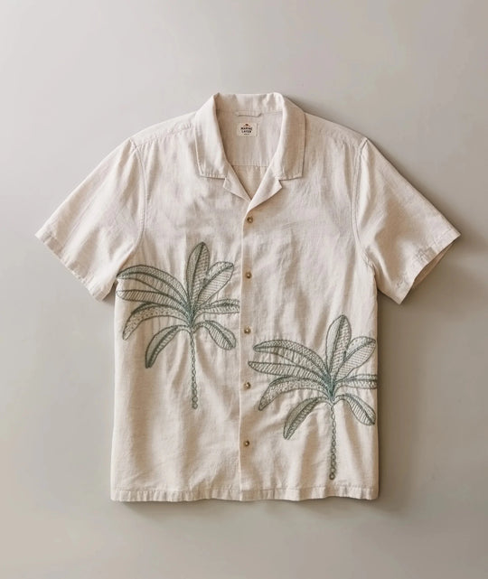 Embroidered Resort Shirt - Davidson Provision Co.
