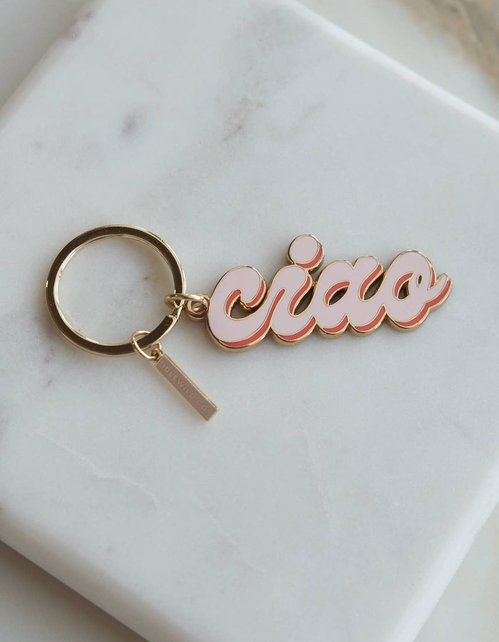 Enamel Keychain | Ciao! - Davidson Provision Co.