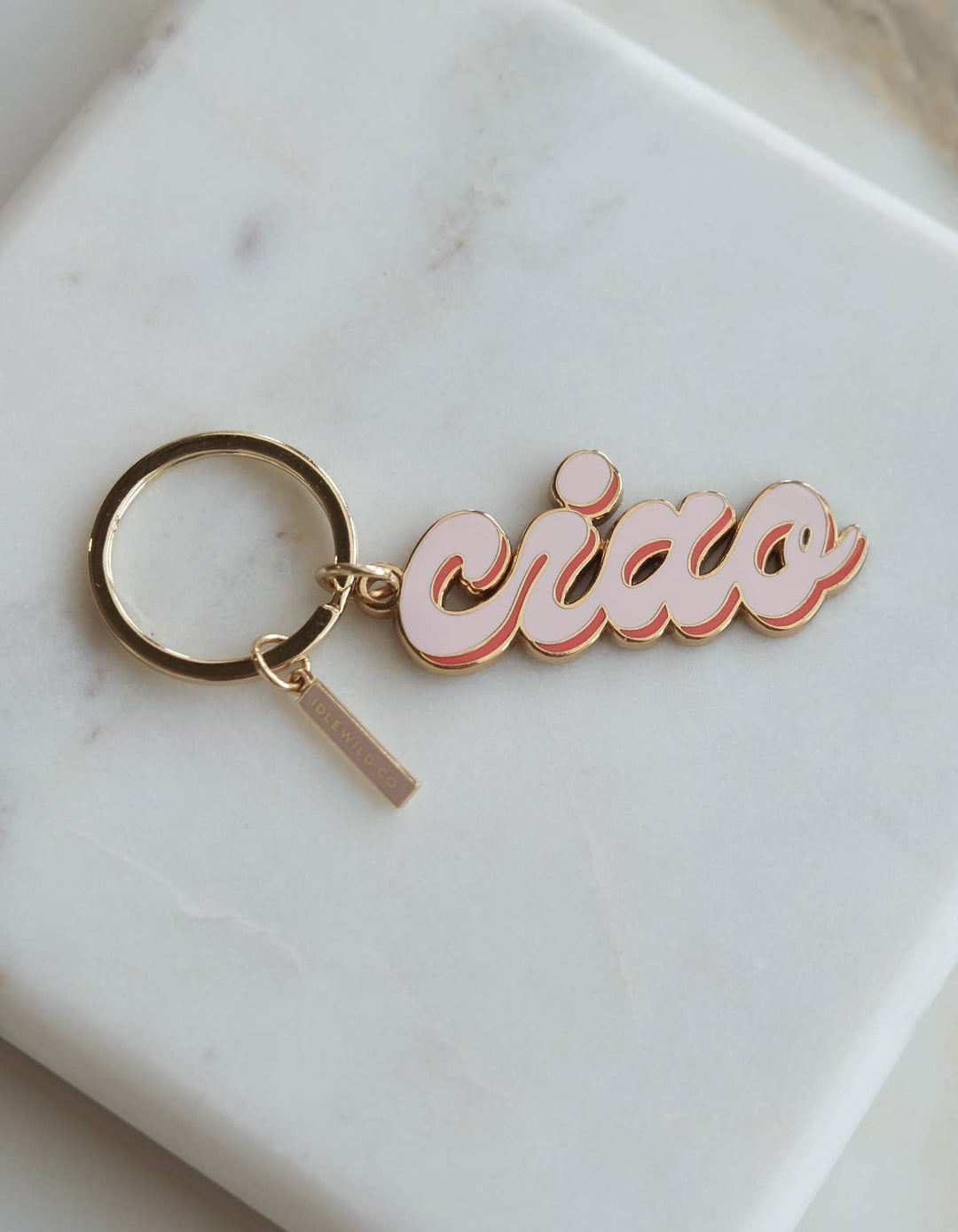 Enamel Keychain | Ciao! - Davidson Provision Co.