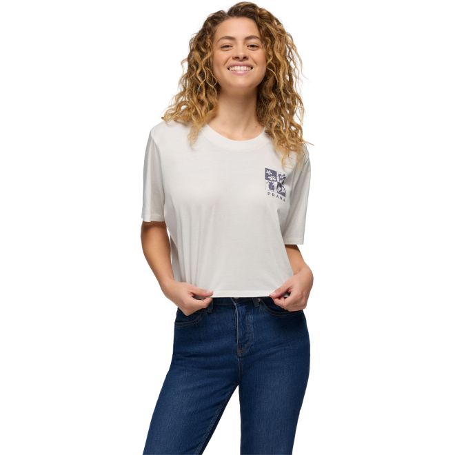 Everyday Hanalei Checks Crop Tee - Davidson Provision Co.