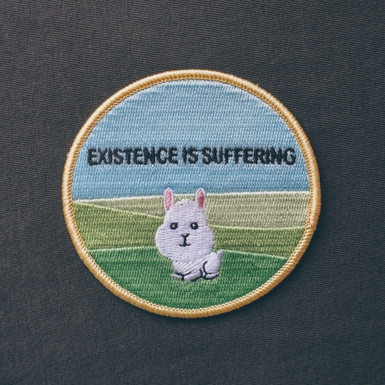 Existence is Suffering (Iron-On Patch) - Davidson Provision Co.