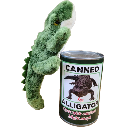 Canned Rex the Alligator