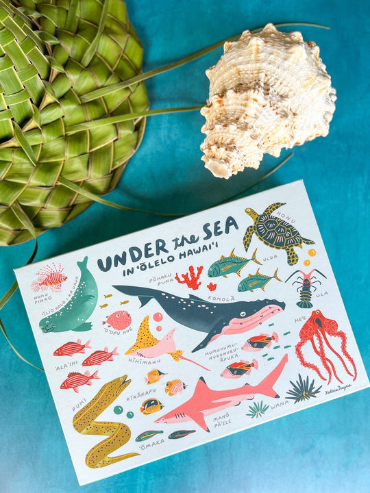 Surf Shack Puzzles - Under the Sea - kids 70 piece puzzle