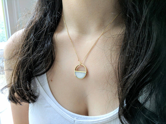 Half Moon Necklace