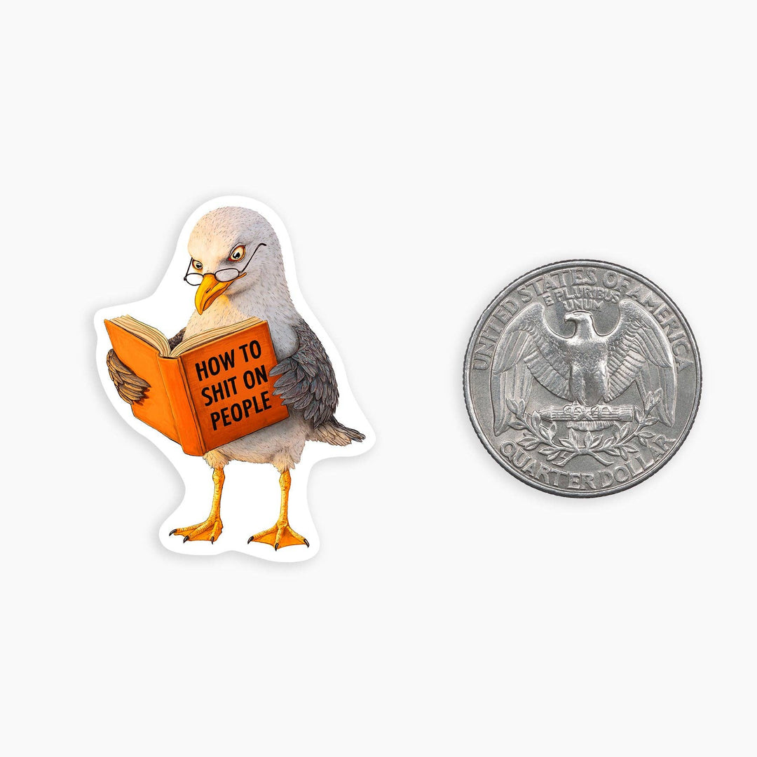 Shit On - Mini Sticker