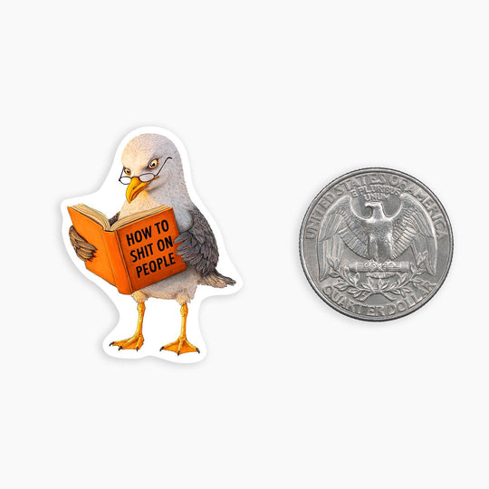 Shit On - Mini Sticker