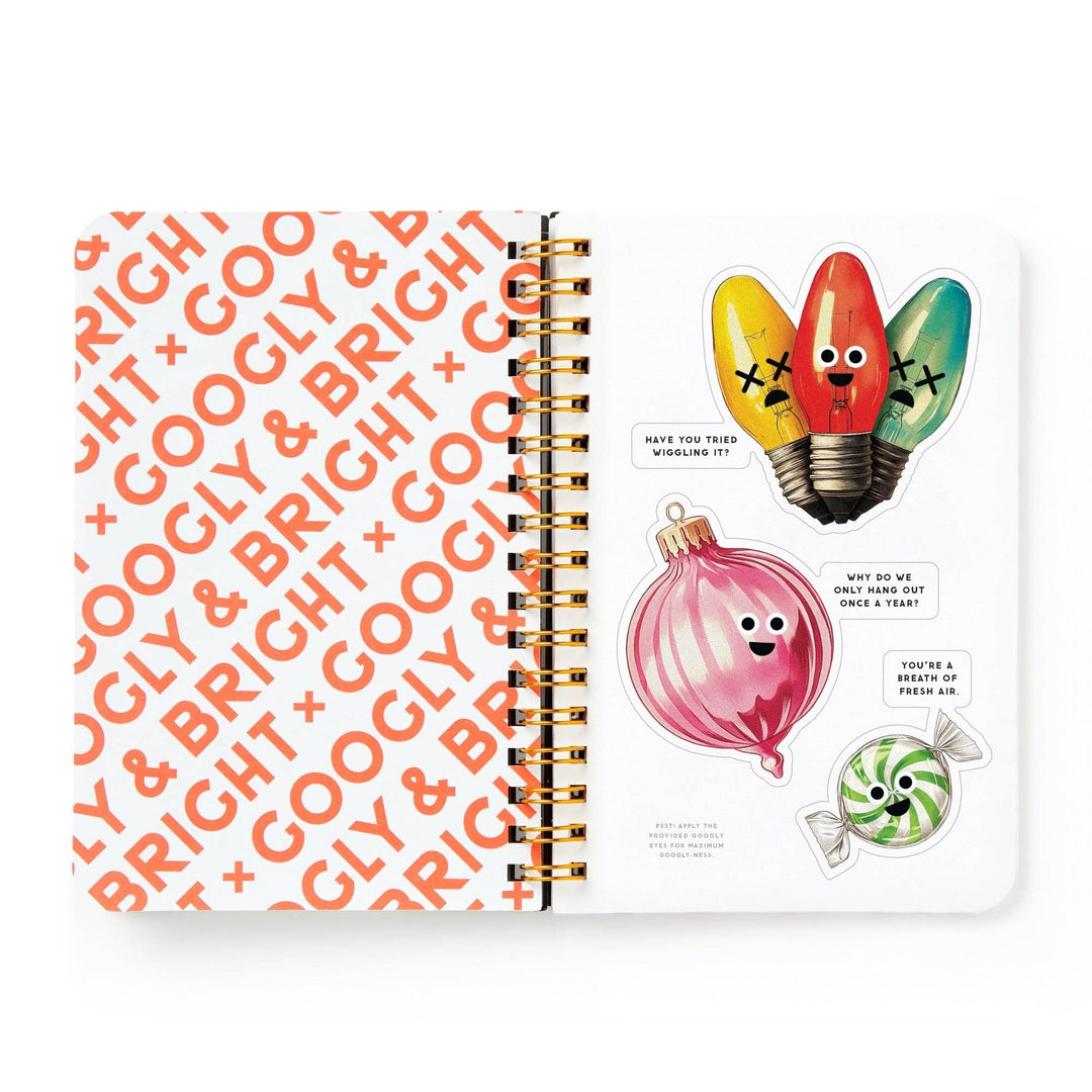 Googly &amp; Bright Holiday Sticker Book