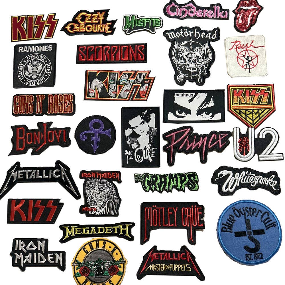 Fresh Prints of CT - Best Selling Band / Music Pop Culture Patches