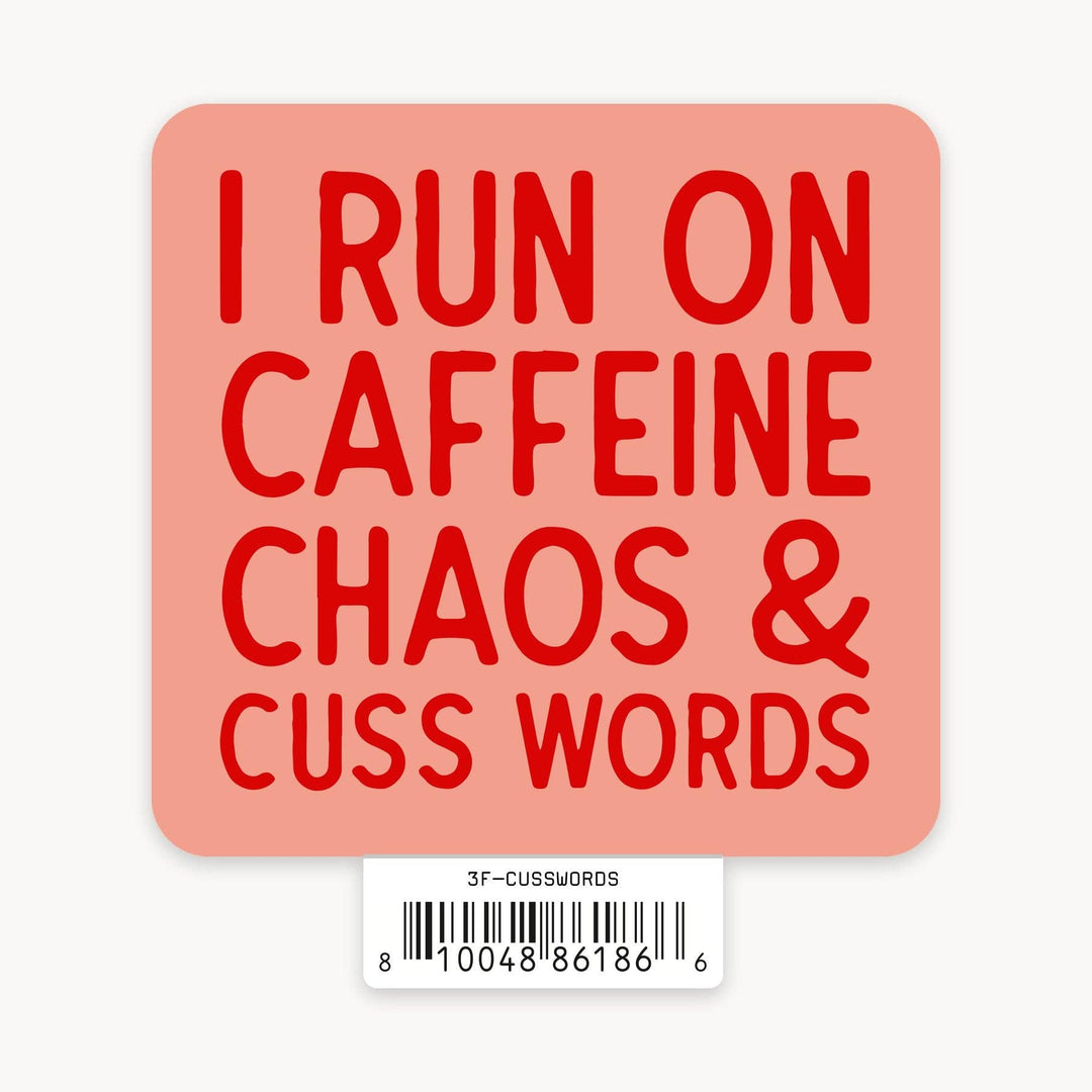 Cuss Words - 3" Art Sticker