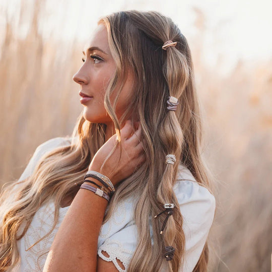 "Faith" Hair Tie Bracelets - Davidson Provision Co.