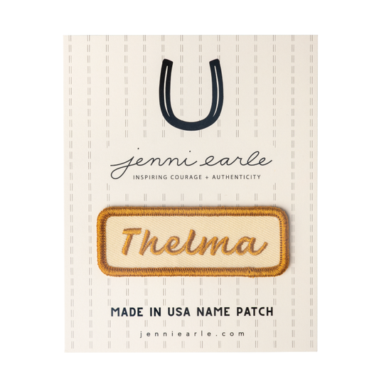"thelma" name patch