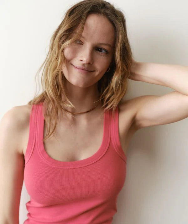 Lexi Rib Scoop Tank