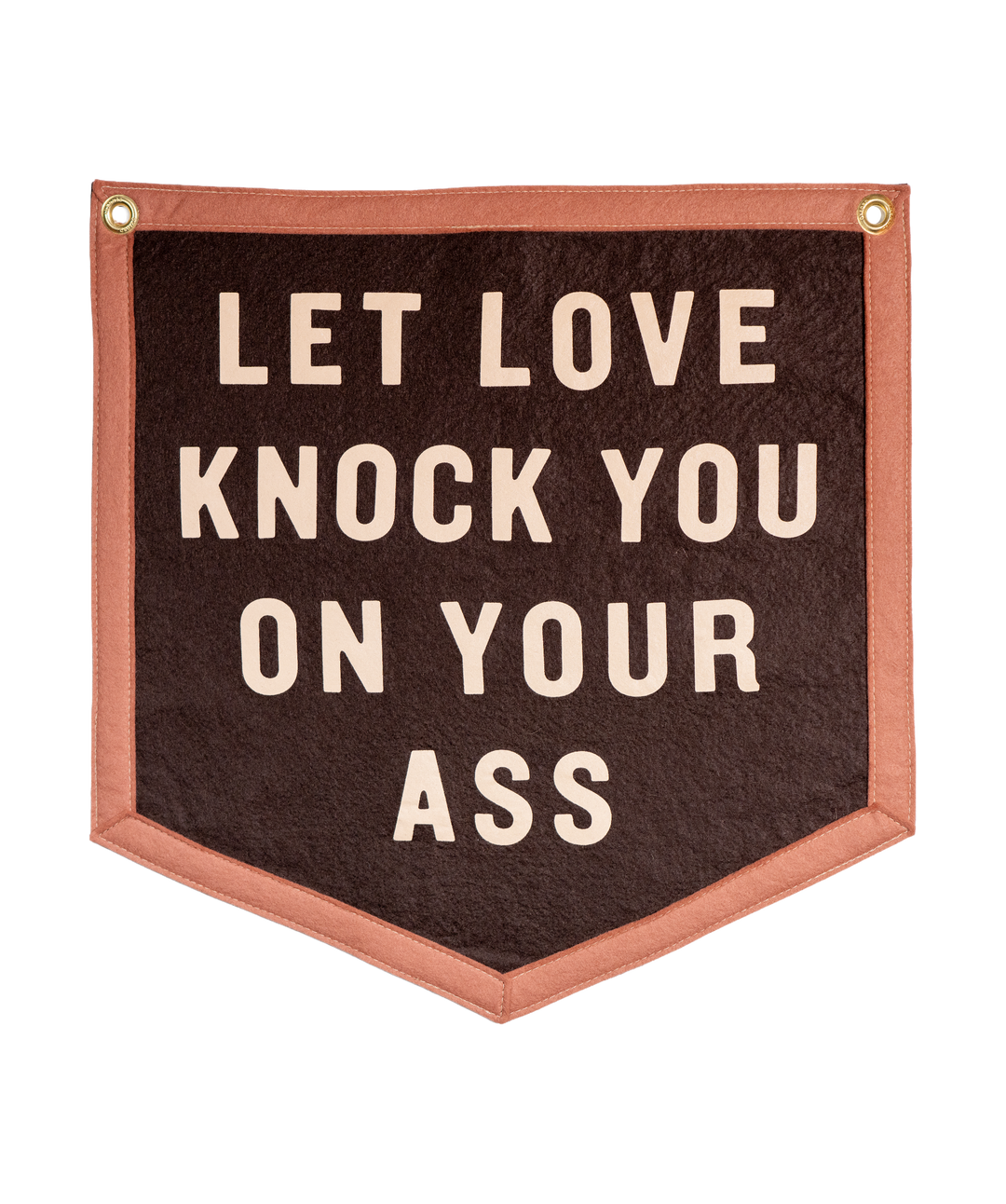 Let Love Knock You On Your Ass Camp Flag • Jason Isbell x Oxford Pennant