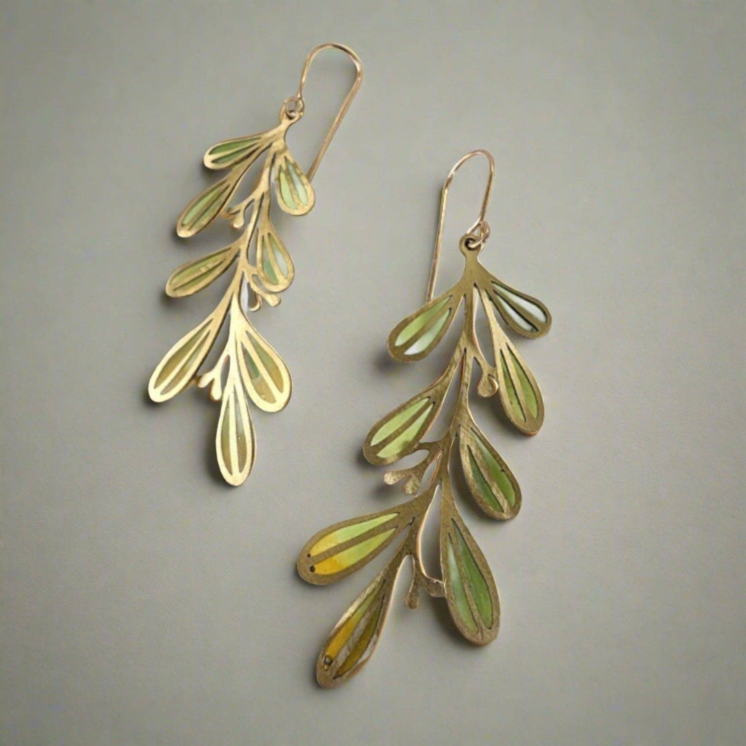Camellia Leaves Earrings