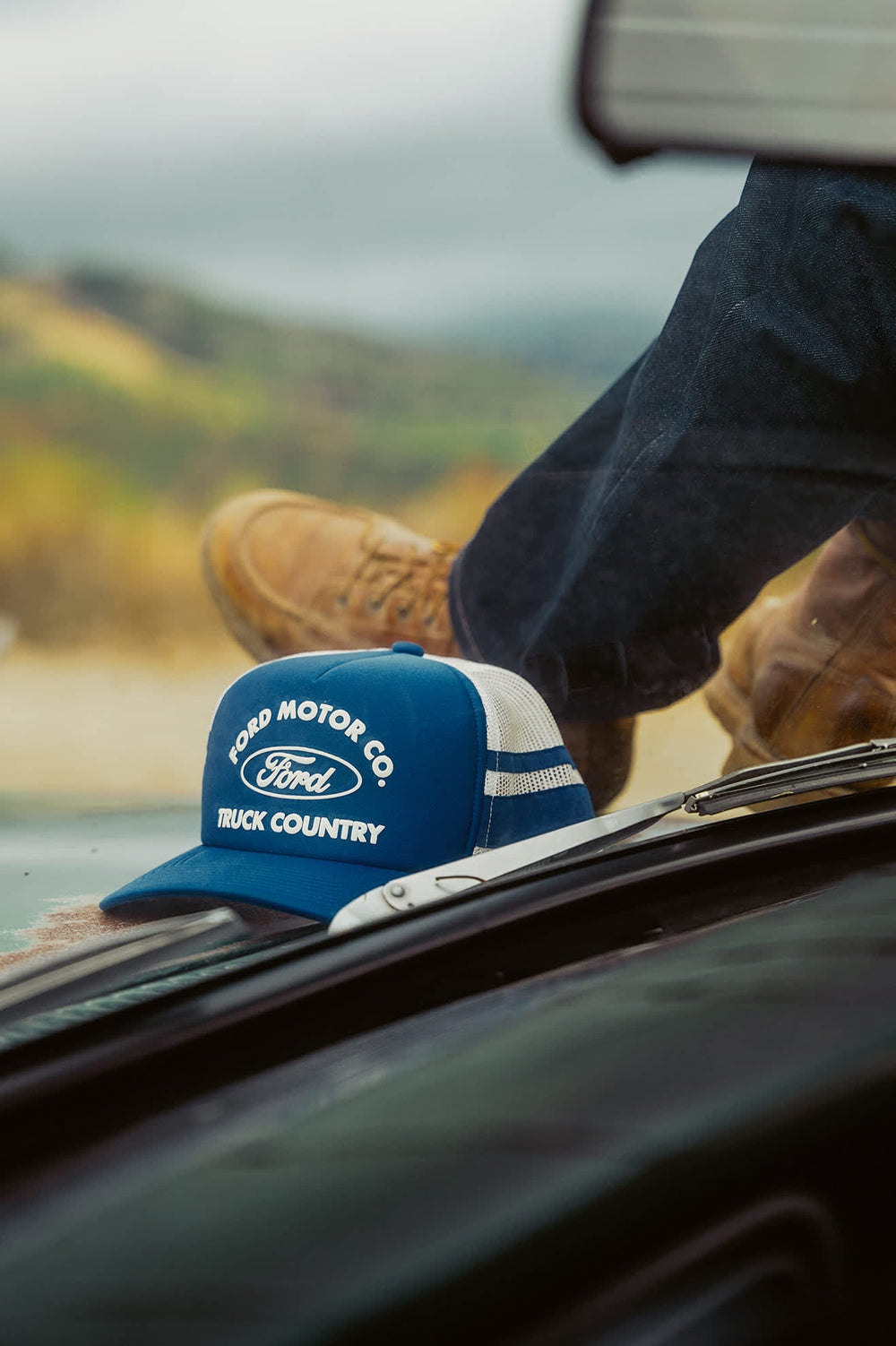 Ford Built Tough Trucker Hat