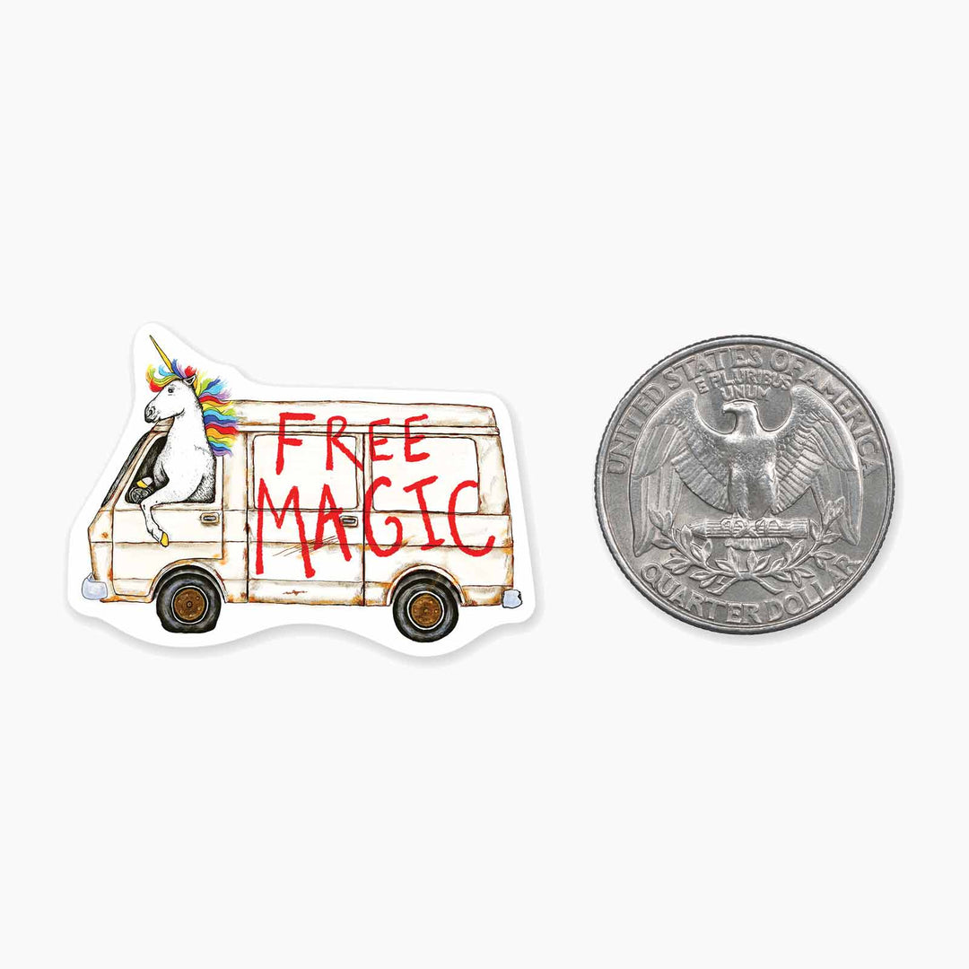 Free Magic - Mini Sticker - Davidson Provision Co.