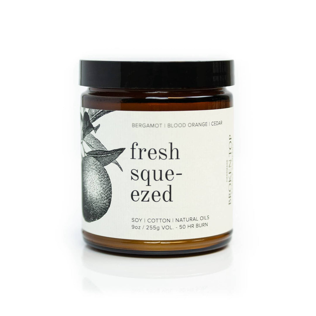 Fresh Squeezed 9oz Soy Candle - Davidson Provision Co.