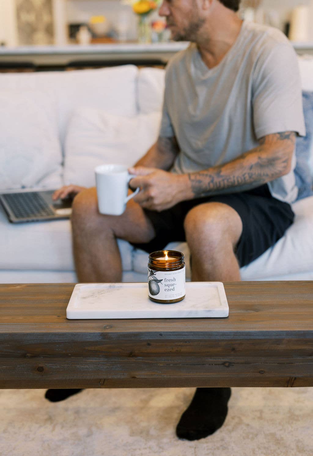Fresh Squeezed 9oz Soy Candle - Davidson Provision Co.