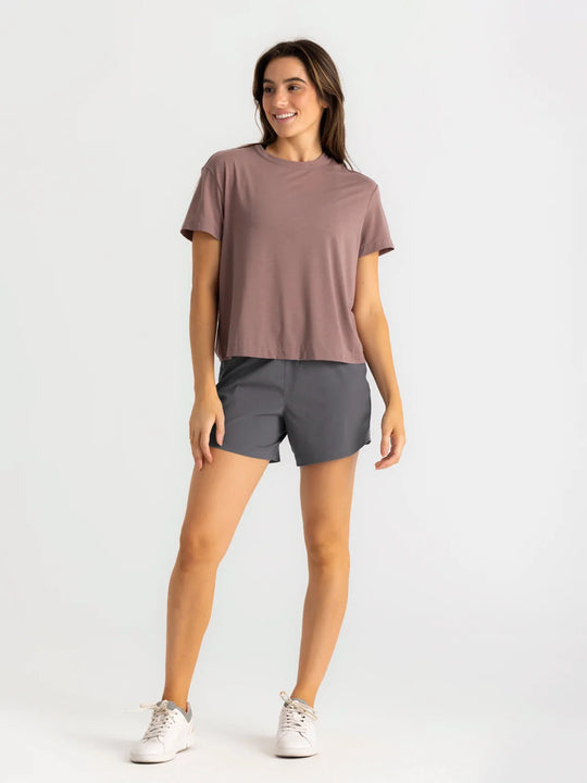 Women's Bamboo-Lined Active Breeze Short 5"