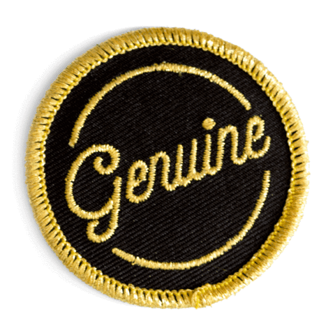 Genuine Embroidered Iron-On Patch - Davidson Provision Co.