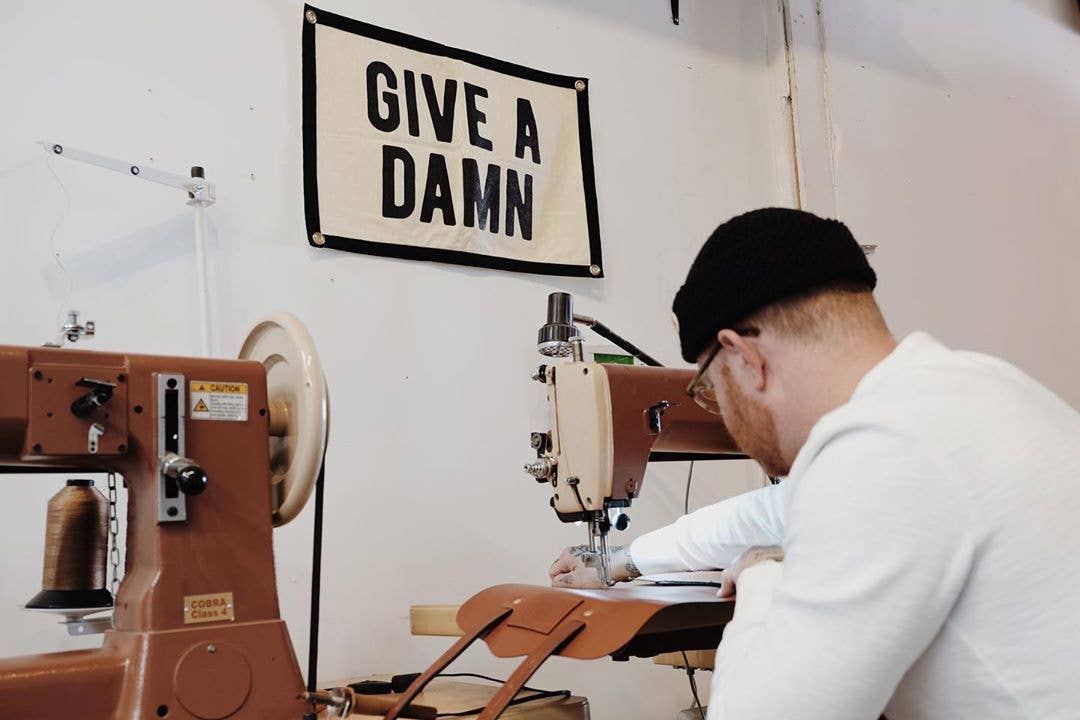 Give A Damn Camp Flag - Davidson Provision Co.