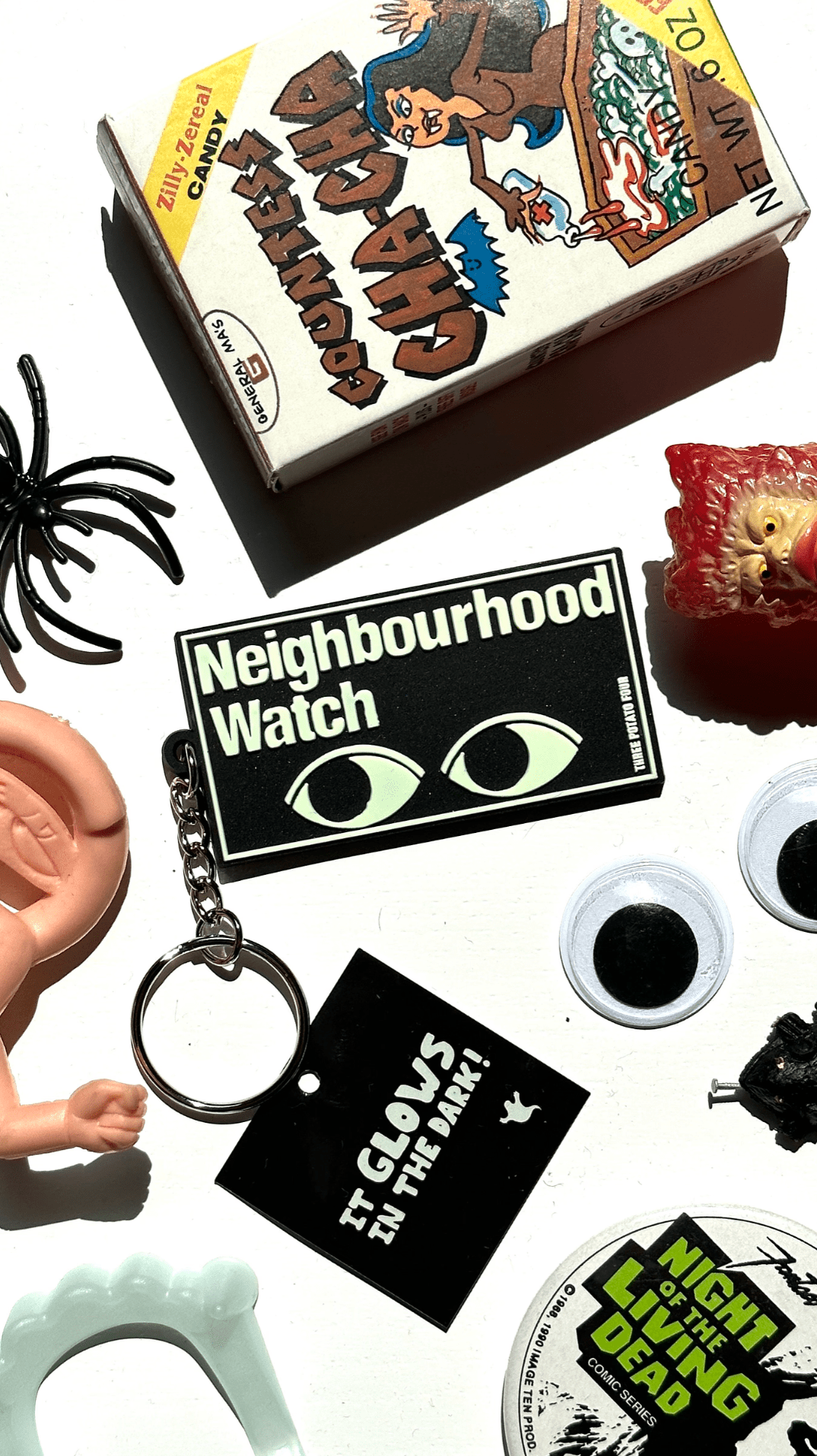 Glow In The Dark Keychain - Neighbourhood Watch - Davidson Provision Co.
