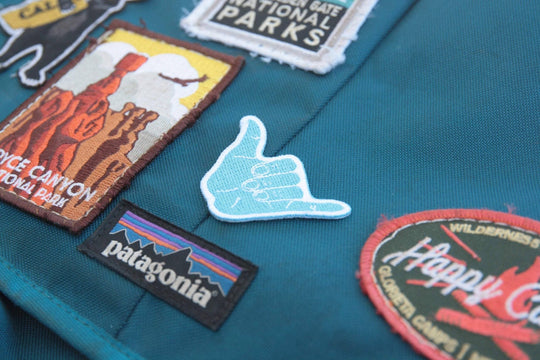 Hang Loose Hand Embroidered Iron on Patch - Shaka - Davidson Provision Co.