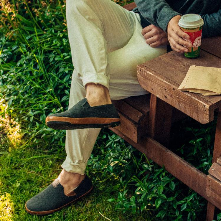 Hanohano Men's Waxed Canvas Slippers - Davidson Provision Co.