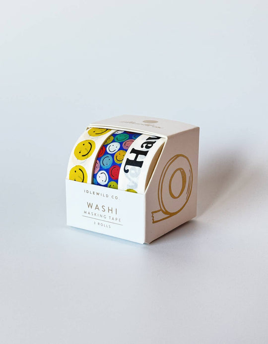 Have a Nice Day Washi Tape, Set of 3 - Davidson Provision Co.