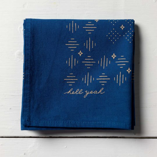 “Hell Yeah” Heritage Bandana – Ethically Made in USA - Davidson Provision Co.