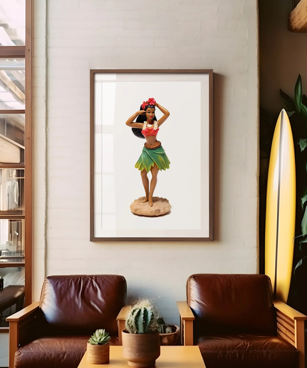 Hula Girl 1 - Art Print - Davidson Provision Co.