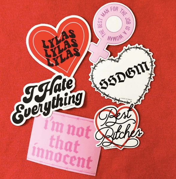I Hate Everything sticker - Davidson Provision Co.