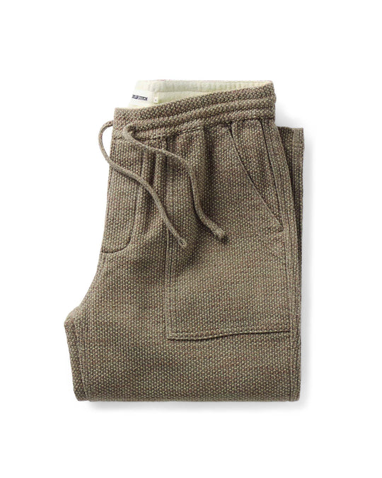 Taylor Stitch The Breakwater Pant in Cypress Sashiko, folded flat lay