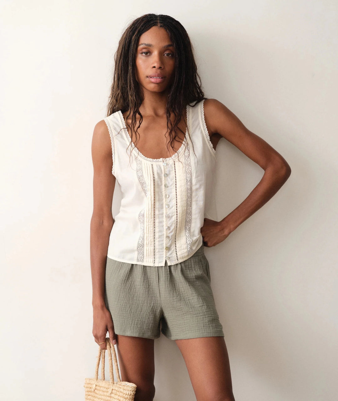 Isla Double Cloth Short - Davidson Provision Co.