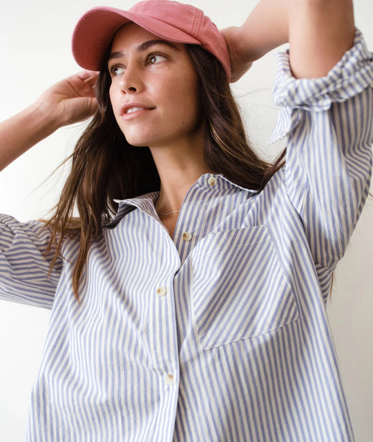 Jane Relaxed Cali Poplin Shirt - Davidson Provision Co.