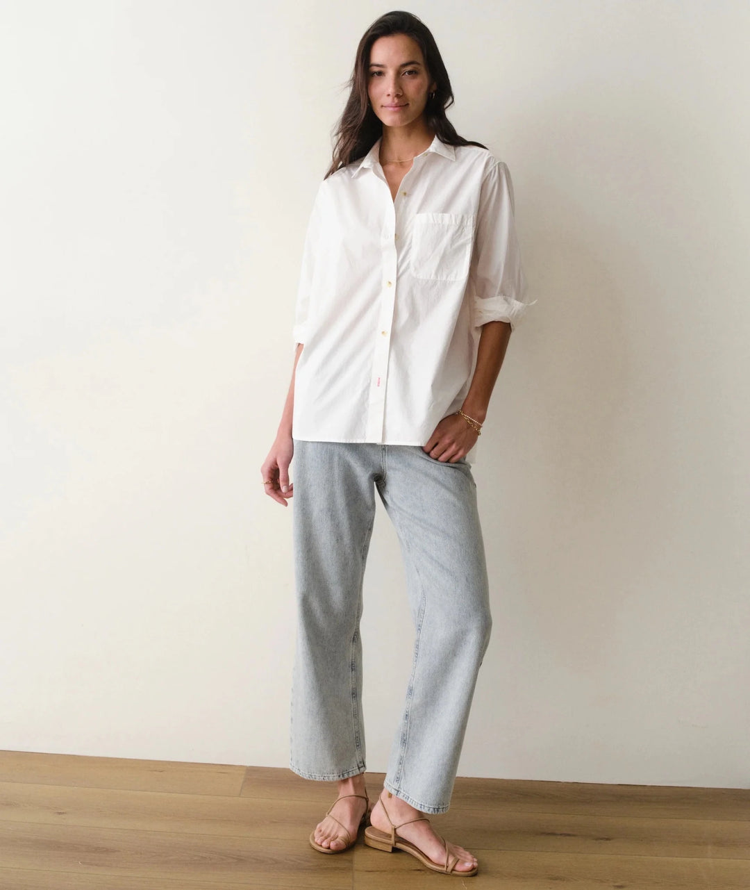 Jane Relaxed Cali Poplin Shirt - Davidson Provision Co.