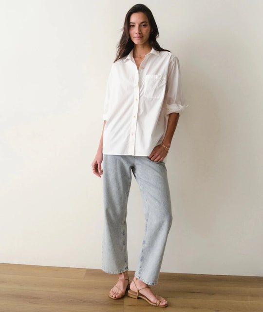 Jane Relaxed Cali Poplin Shirt - Davidson Provision Co.