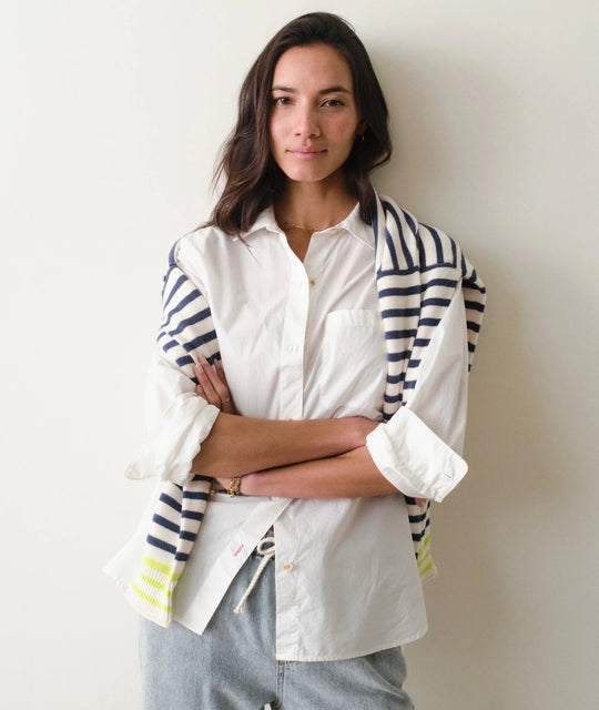 Jane Relaxed Cali Poplin Shirt - Davidson Provision Co.
