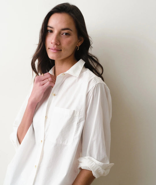 Jane Relaxed Cali Poplin Shirt - Davidson Provision Co.
