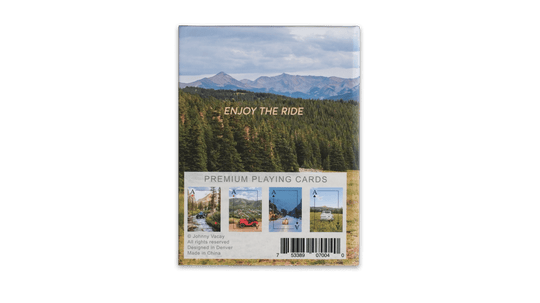 Johnny Vacay - Mountain Rides Playing Cards - Davidson Provision Co.