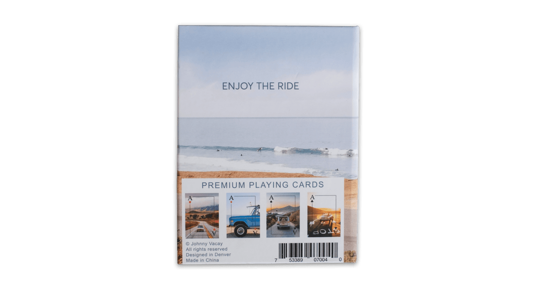Johnny Vacay - Surf Rides Playing Cards - Davidson Provision Co.