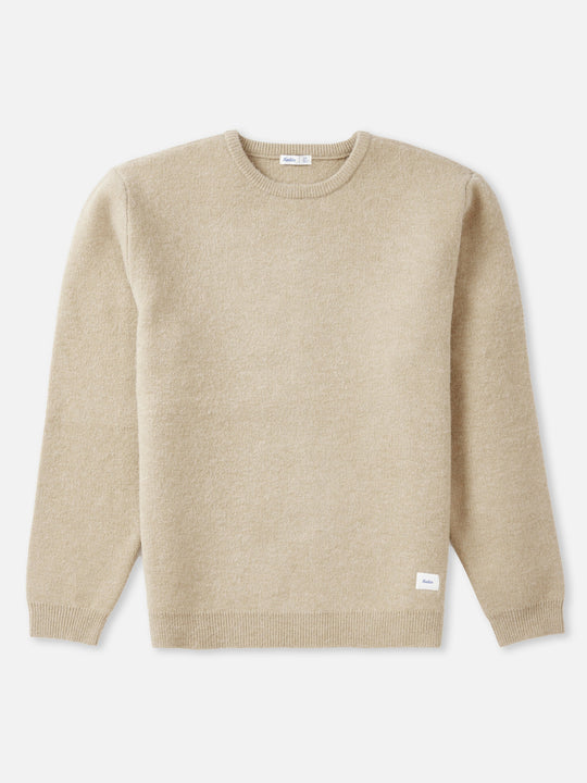 Katin Rivers Sweater in Vintage Khaki, laid flat, front view