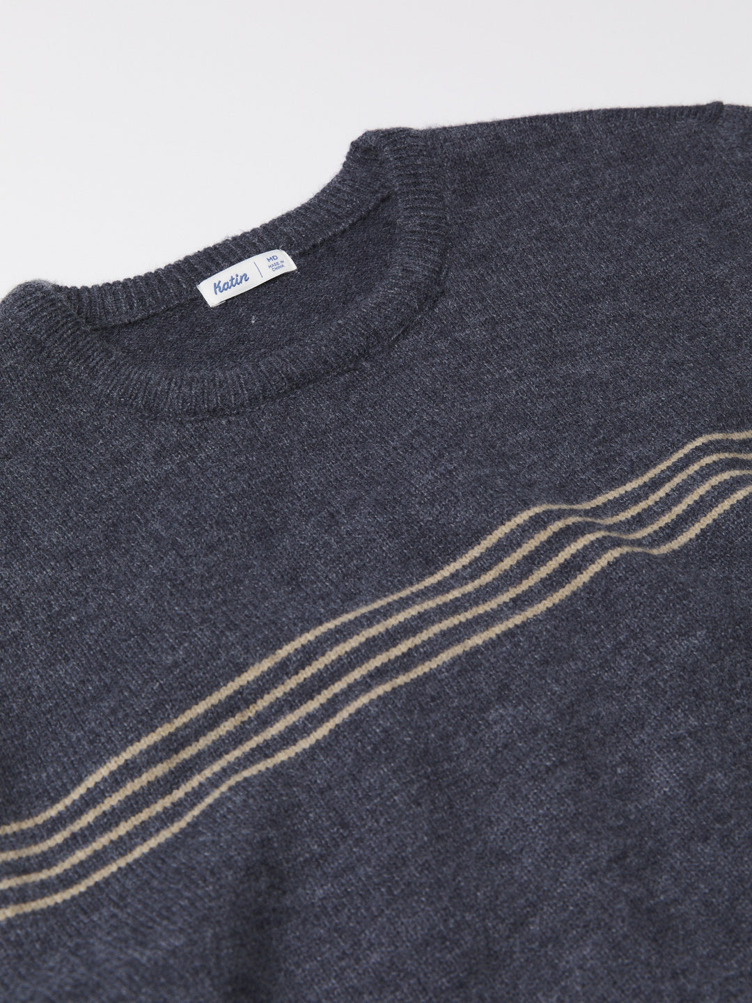 Katin Charles Sweater in Navy, detail