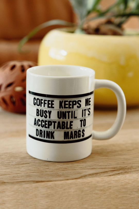 Keeps Me Busy Coffee Mug - Davidson Provision Co.